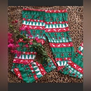 Christmas leggings XL